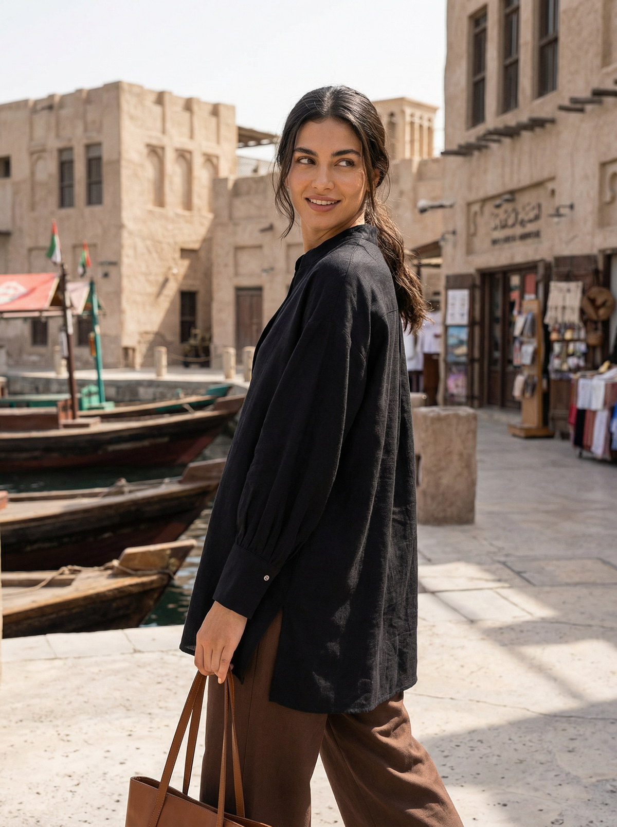 Luxury Women's Shirts: Linen, Tencel & Cupro Collection - Shop Now