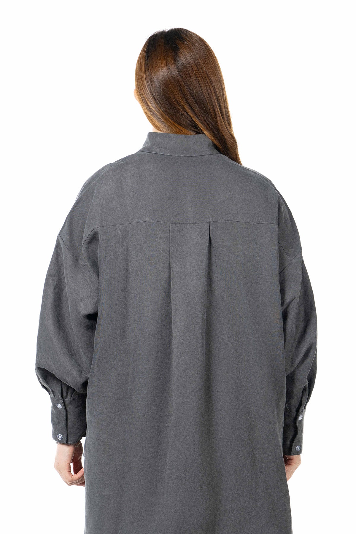 Women Gray & Black Set - Shirt & Trousers
