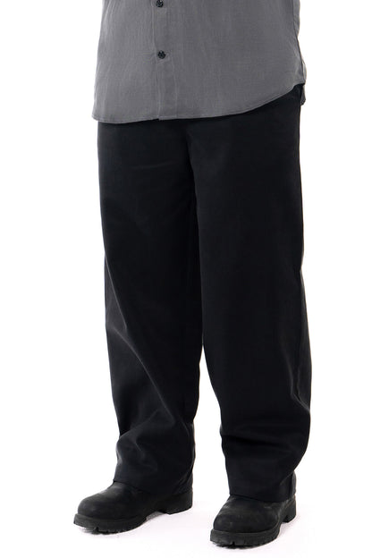 Men Gray Black Set - Shirt & Trousers