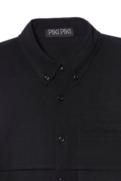 Men Black Set - Shirt & Trousers