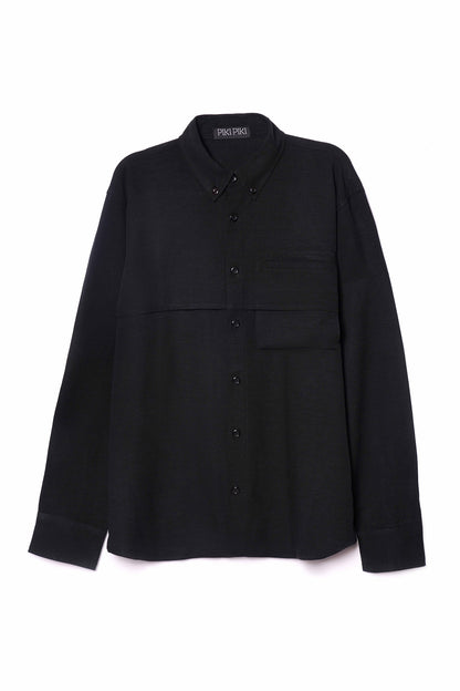 Men Black Set - Shirt & Trousers