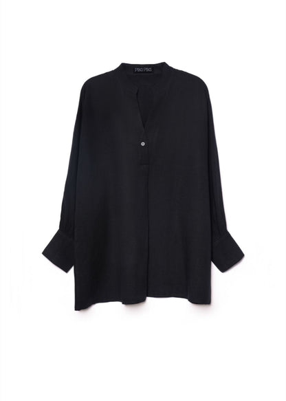 Women Black & Brown Set - Shirt & Trousers