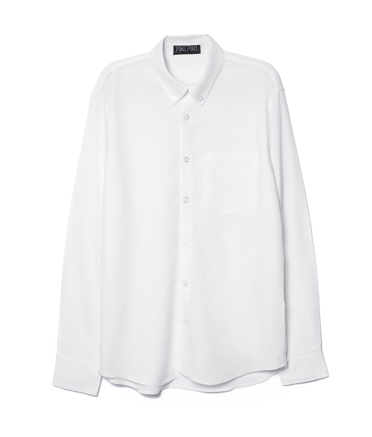 Men White Brown Set - Shirt & Trousers