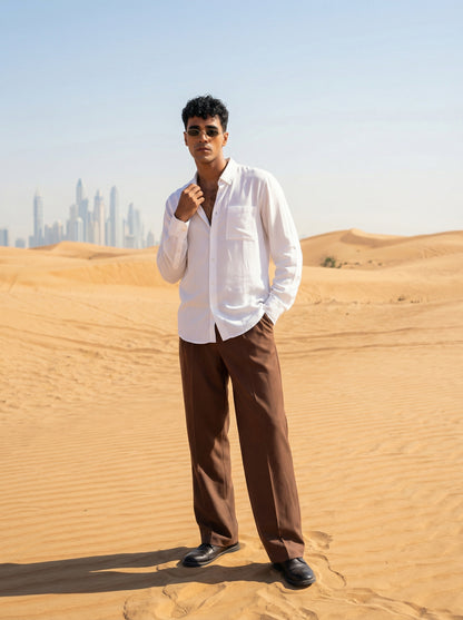 Tailored Uni Tencel Trousers