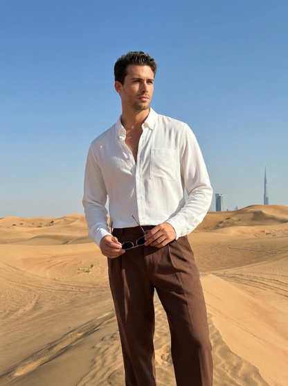 Tailored Uni Tencel Trousers